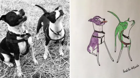 Hercule Van Wolfwinkle Dogs portrait