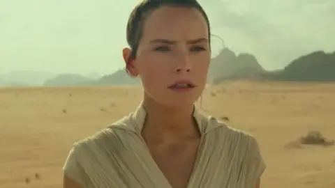 Lucasfilm Rey in the trailer for The Rise of Skywalker