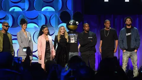 Getty Images Tidal launch