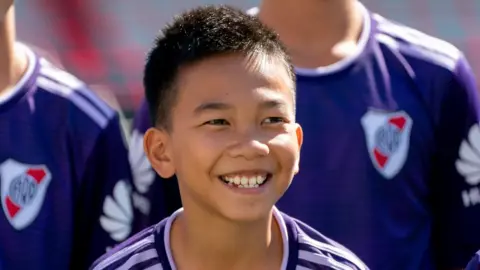 Reuters A member of the Thai Cave Boys Chanin Vibulrungruang, Nickname Titan