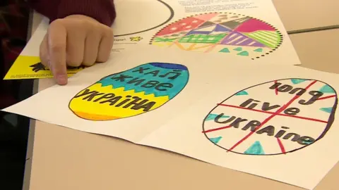 BBC Children's Pysanky artwork