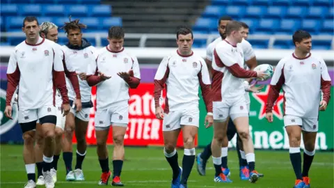 Getty Images England rugby squad