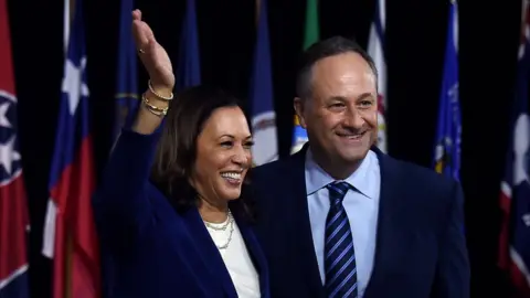 Getty Images Kamala Harris and Doug Emhoff