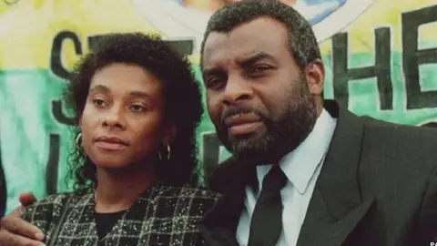 PA Stephen Lawrence parents