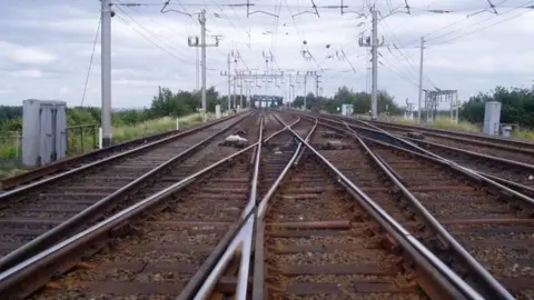 Network Rail Railway tracks