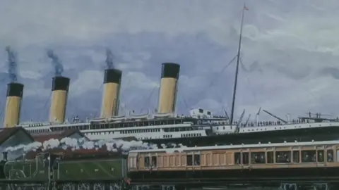 British Titanic Society Postcard