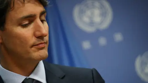 Getty Images Canadian Prime Minister Justin Trudeau