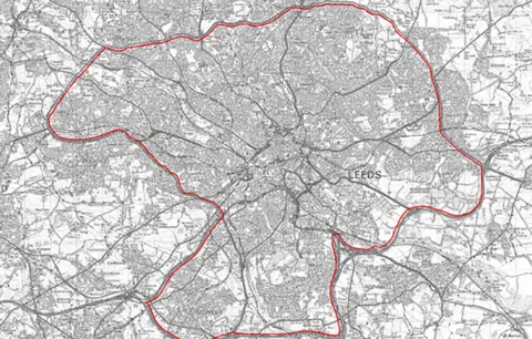 Leeds City Council Leeds map