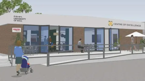 Hull FC Artist's impression of university hub