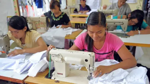 AFP Cambodian garment workers