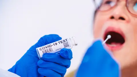 Getty Images Covid test