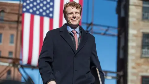 Scott Eisen/Getty Images Congressman Joe Kennedy