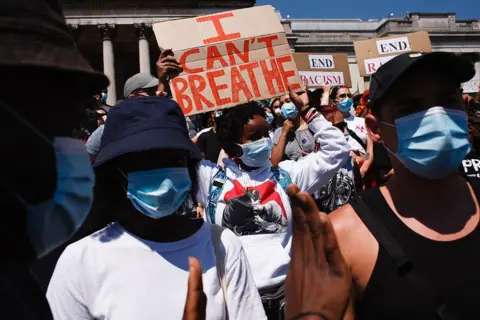 Getty Images London protest