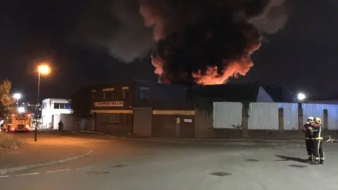 West Midlands Fire Service The fire