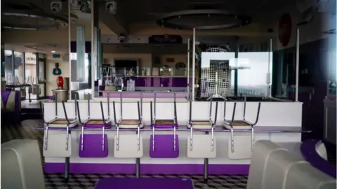 Getty Images closed diner in blackpool