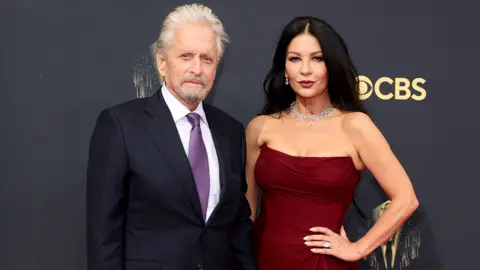 Getty Images Michael Douglas and Catherine Zeta-Jones