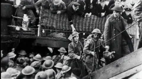 PA Media Operation Dynamo 1940, the Evacuation Operation of Allied Servicemen between 27 May and 4 June, 1940, when over 340,000 men were rescued from the beaches of Dunkirk.