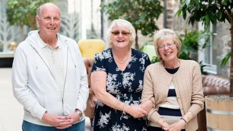 People’s Postcode Lottery Harry and Margaret Livens and Joyce Ablitt