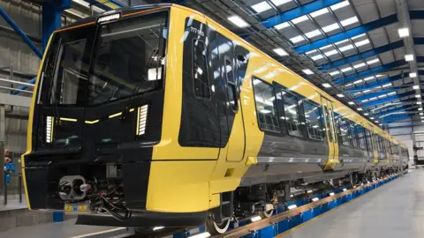 Tony Miles New Merseyrail train