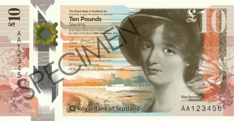 Royal Bank of Scotland new banknote