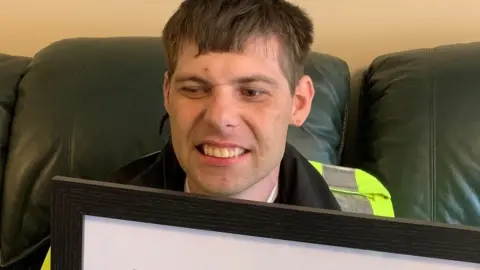 North Yorkshire Police Lance was given a North Yorkshire Police crest