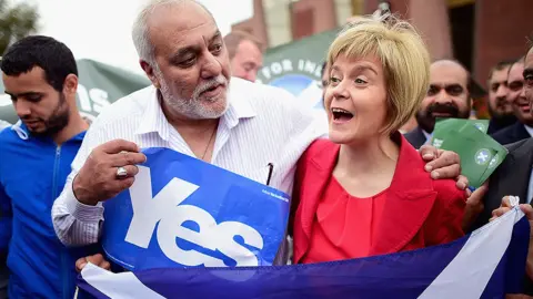 Getty Images Nicola Sturgeon in 2014