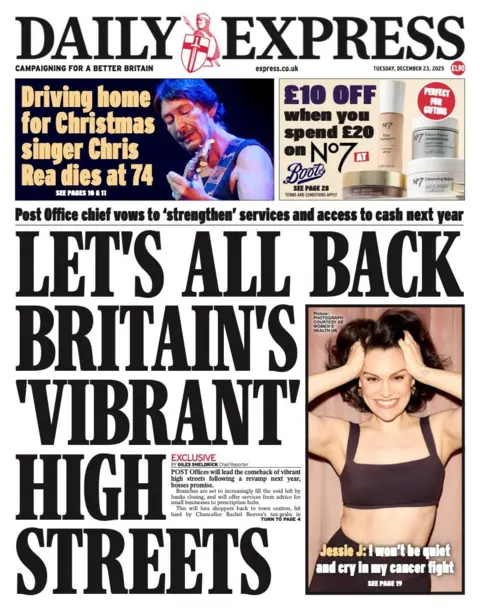 "Let's all back Britain's 'vibrant' high streets."