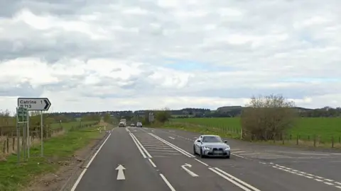 Google The A76 near Catrine