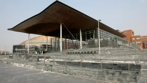 PA Media Senedd