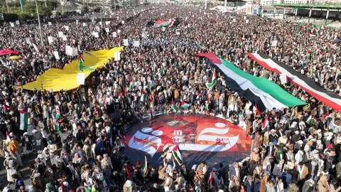 Getty Images Yemen demonstrations