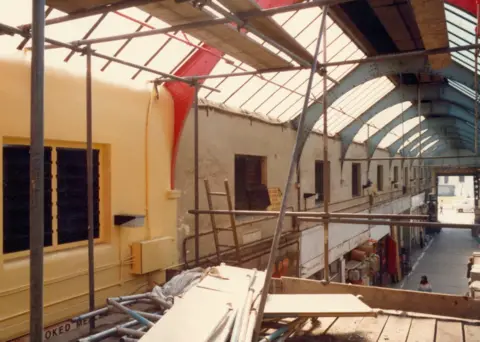 Lambeth Council Granville Arcade roof