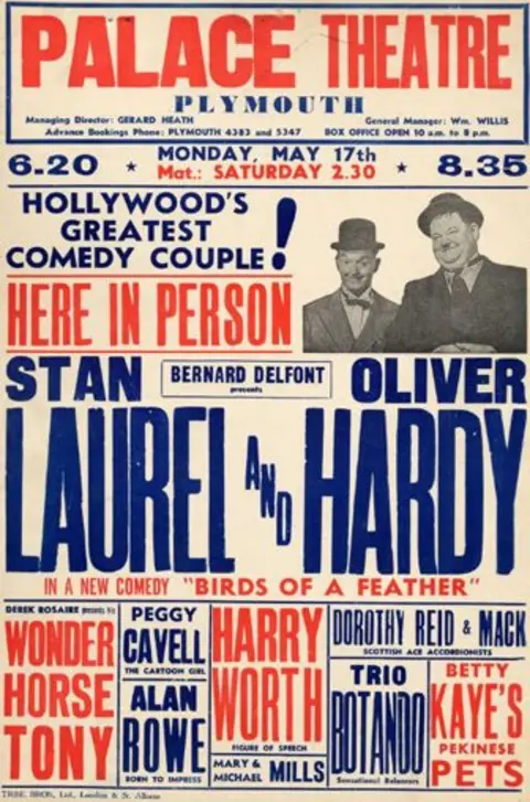 Vintage/Laurel & Hardy MADE IN England
