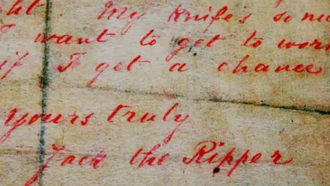 Getty Images Jack the Ripper letter