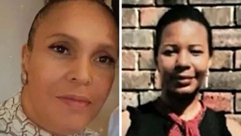 Met Police Composite image of Fiona Holm (left) and Naomi Hunte