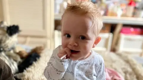 Bethany Fanthom Bethany's son, Freddie