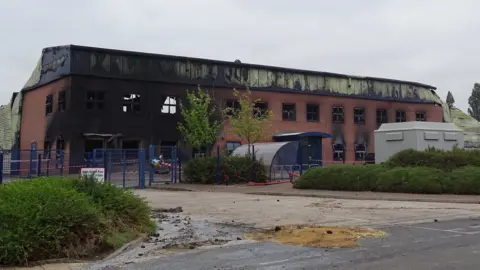 @FPhotographer05 Factory after fire