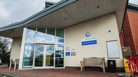 Save Bridgnorth Maternity Unit Group Entrance to Bridgnorth Maternity unit
