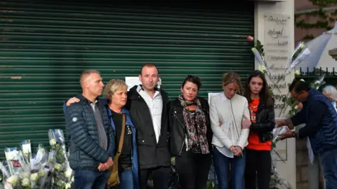 PHOTOPQR/LE PROGRES/Photo Jean-Pierre BALFIN A march in memory of Marie-Amélie Vaillat