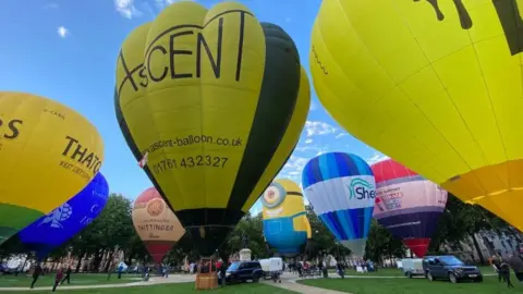 BBC Hot air balloons