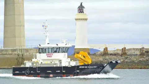 Marine Traffic Beinn Na Caillich