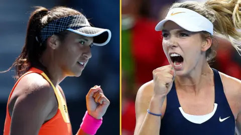 Heather Watson and Katie Boulter