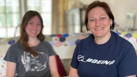 BBC Yulia and her mother