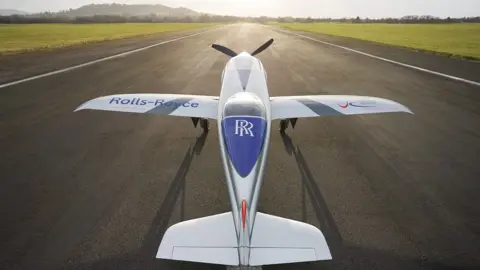 Rolls-Royce Spirit of Innovation all-electric aircraft