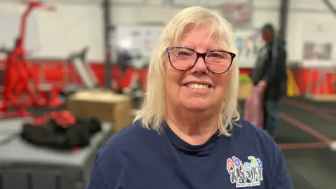 Martin Giles/BBC Sandra Ross