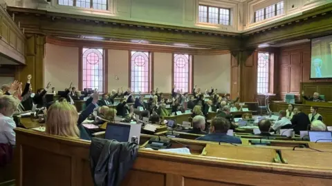 LDRS Majority vote in council meeting