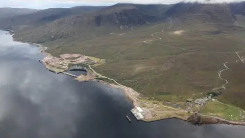 Kishorn Port Ltd Aerial image of Kishorn