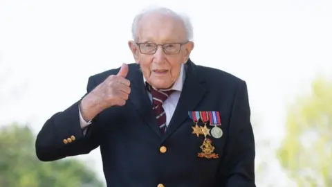 PA Media Captain Tom Moore