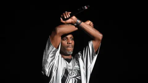 Getty Images DMX on stage