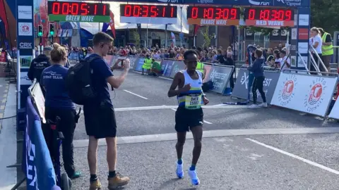 Great Bristol Run 2021: Ohmer Ahmed wins the half marathon