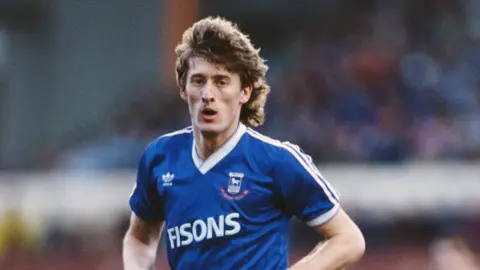 Getty Images Sergei Baltacha of Ipswich Town in action circa 1989